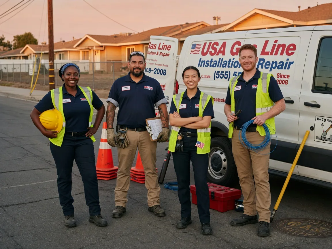 Gas Line Installation company in Sharples, WV